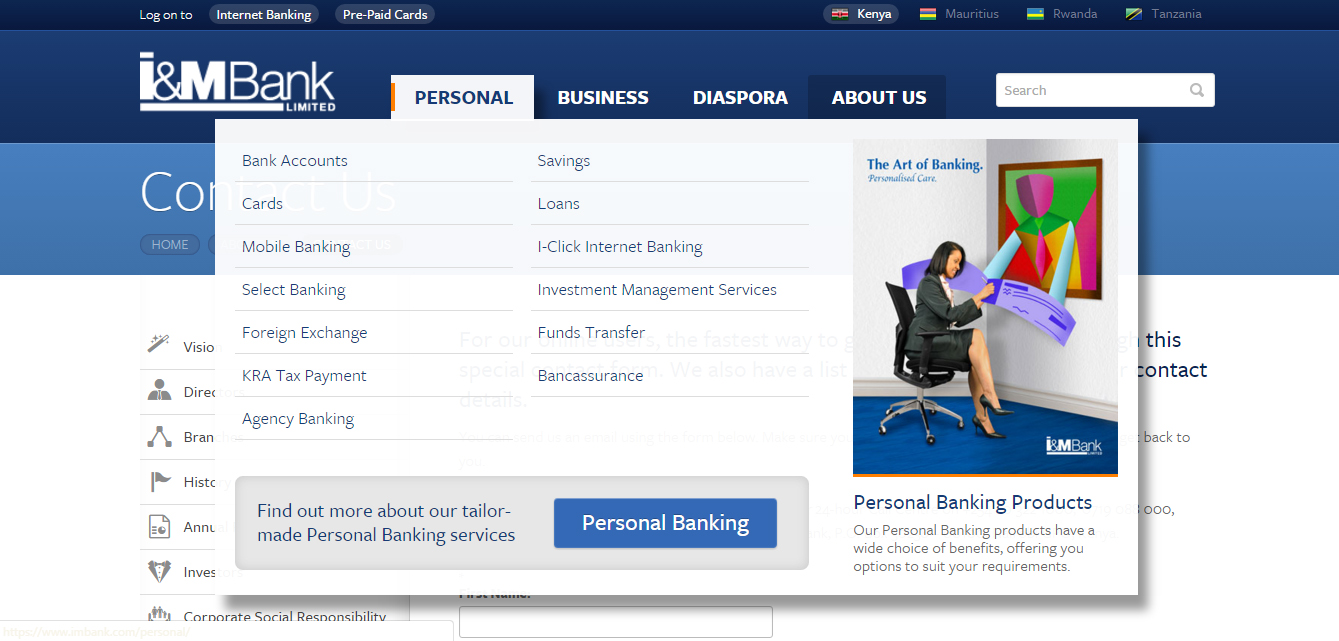 веб дизайн пример индустрия финансы сайты банков