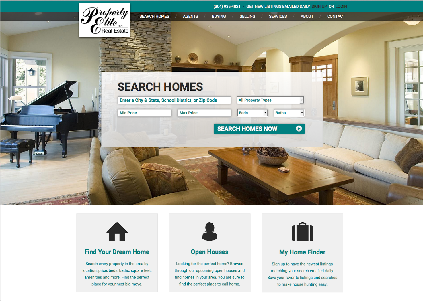 Realtor Website Template for Elementor